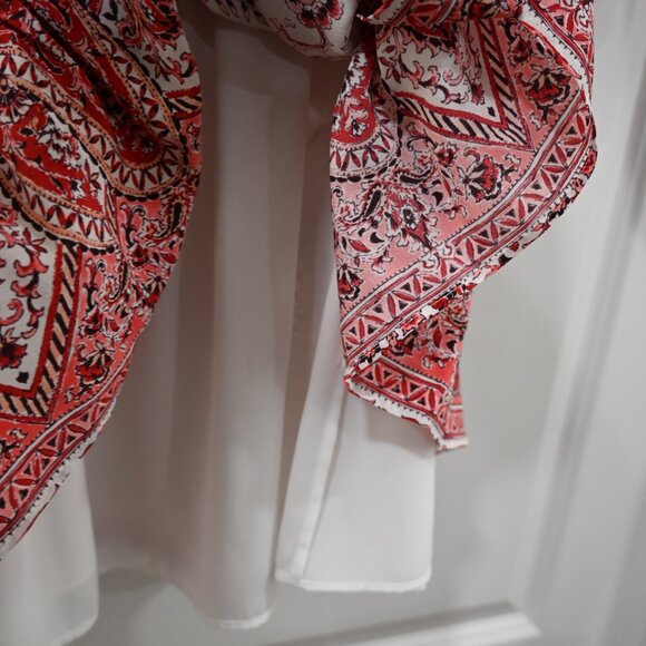 Shoshanna Size 0 Paisley Etta 100% Silk Dress - Picture 4 of 10